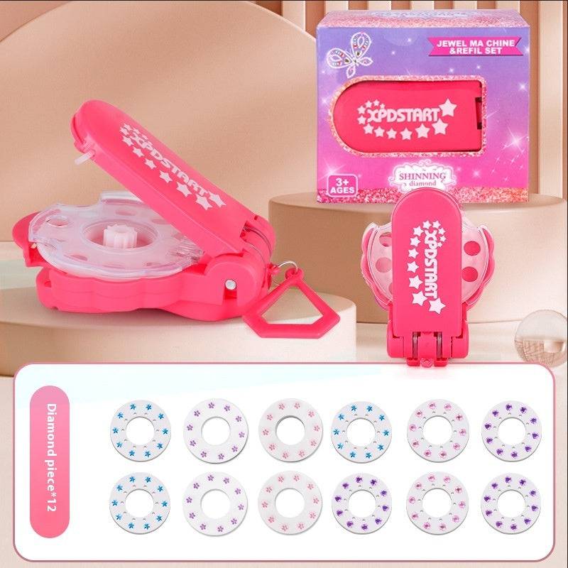 Magic Drilling BlingBling Girls' Rhinestone Sticker Device - All Inclusive Family Treasures