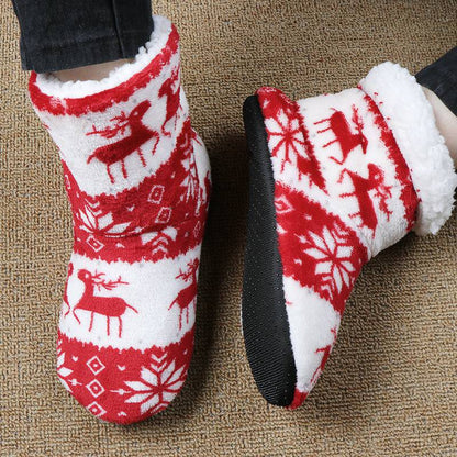 Cozy Elk Plush Slippers – Snuggle Up in Comfort! - All Inclusive Family Treasures