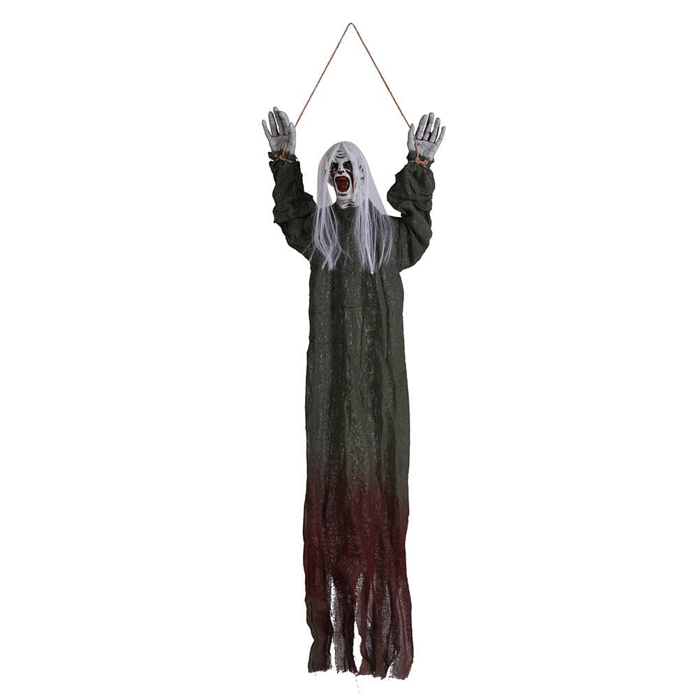 Hanging Ghost Halloween Decoration – Haunting Props for a Creepy Haunted House or Secret Room Setup! - All Inclusive Family Treasures