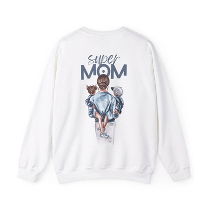 Mama Supermom Crewneck Sweatshirt - All Inclusive Family Treasures