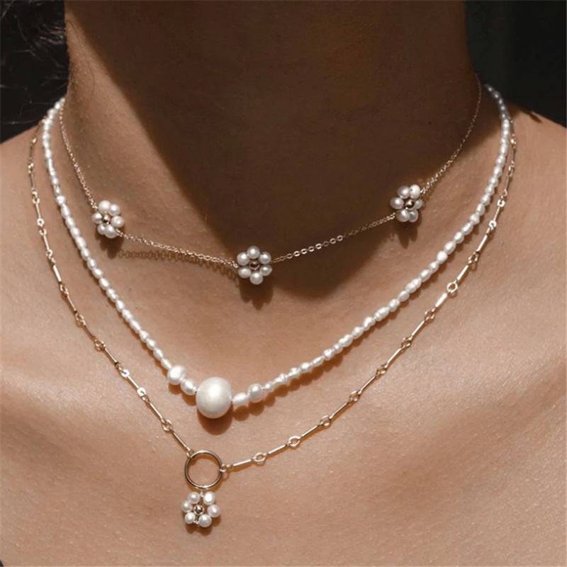 Blossom Elegance Freshwater Pearl Necklace - All Inclusive Family Treasures