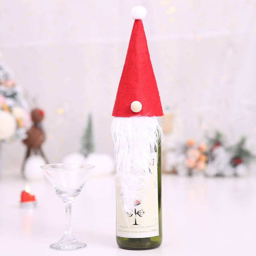 Festive Christmas Wine Bottle Covers – Adorable Holiday Bottle Bags for Perfect Gift Wrapping - All Inclusive Family Treasures