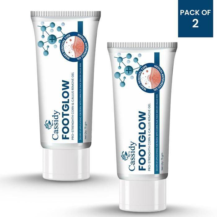 CASSIDY FootGlow Remove Gel – Radiant Feet, Effortless Care (Pack of 2) - All Inclusive Family Treasures