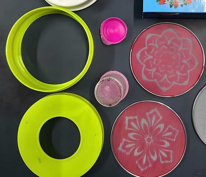 Magic Rangoli Making Kit – Create Stunning & Colorful Rangoli Designs Effortlessly - All Inclusive Family Treasures