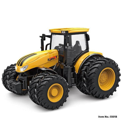 Remote Control Farmer Tractor Toy with Livestock Transport - All Inclusive Family Treasures