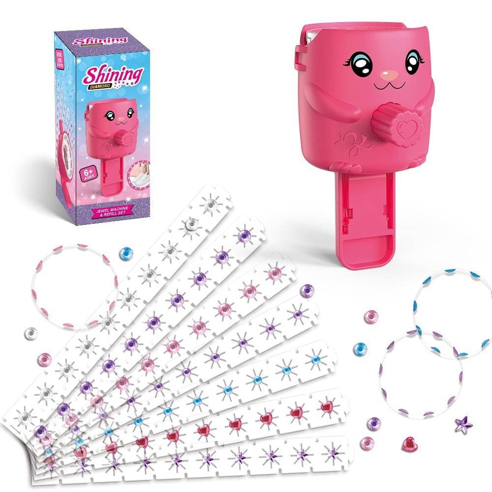 Magic Drilling BlingBling Girls' Rhinestone Sticker Device - All Inclusive Family Treasures