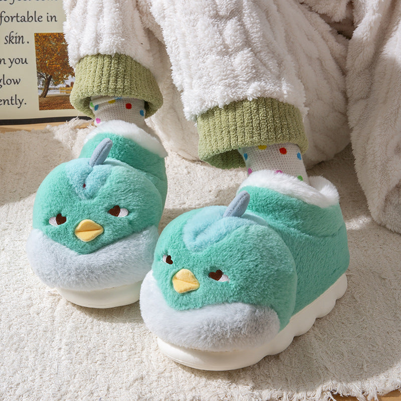 Cozy Plush Bird Slippers – Cute, Warm & Ultra-Comfy - All Inclusive Family Treasures