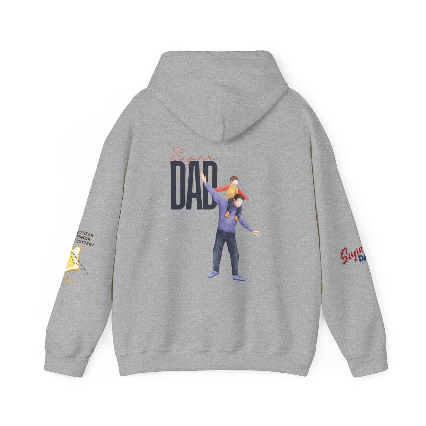 My Dad is the Best - Super Papa Hoodie for Fathers and Sons - All Inclusive Family Treasures