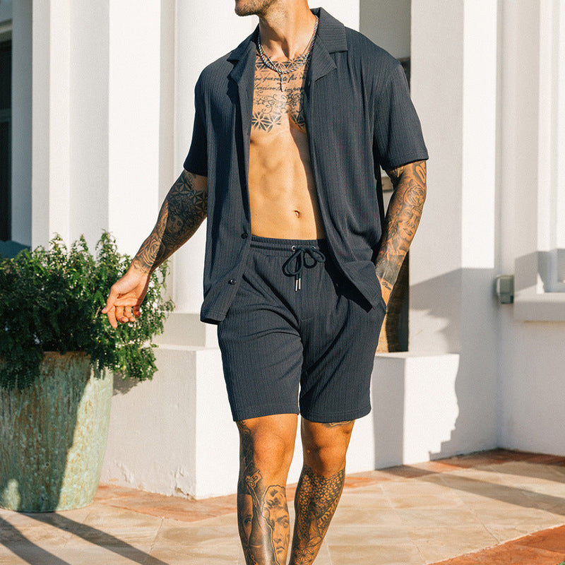 Effortless Summer Style – The Ultimate Two-Piece Set for Men