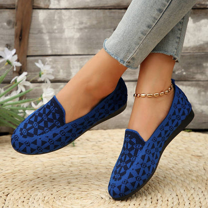 Trendy Knitted Loafers – Lightweight, Breathable & Stylish Comfort - All Inclusive Family Treasures