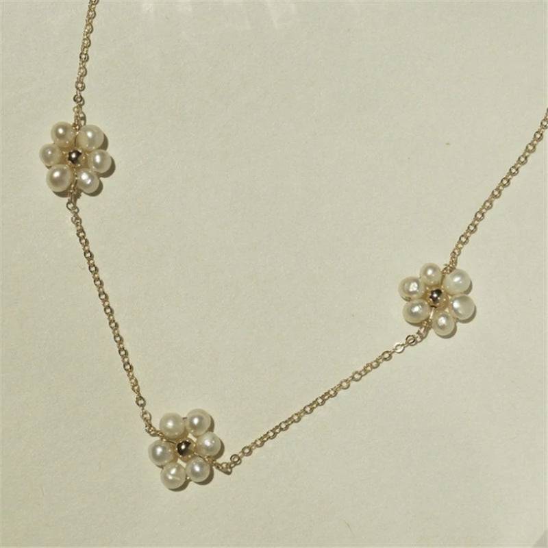 Blossom Elegance Freshwater Pearl Necklace - All Inclusive Family Treasures