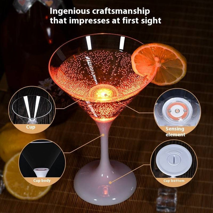 LED Glowing Cocktail Glasses – Color-Changing LED Cups for Parties & Special Events - All Inclusive Family Treasures