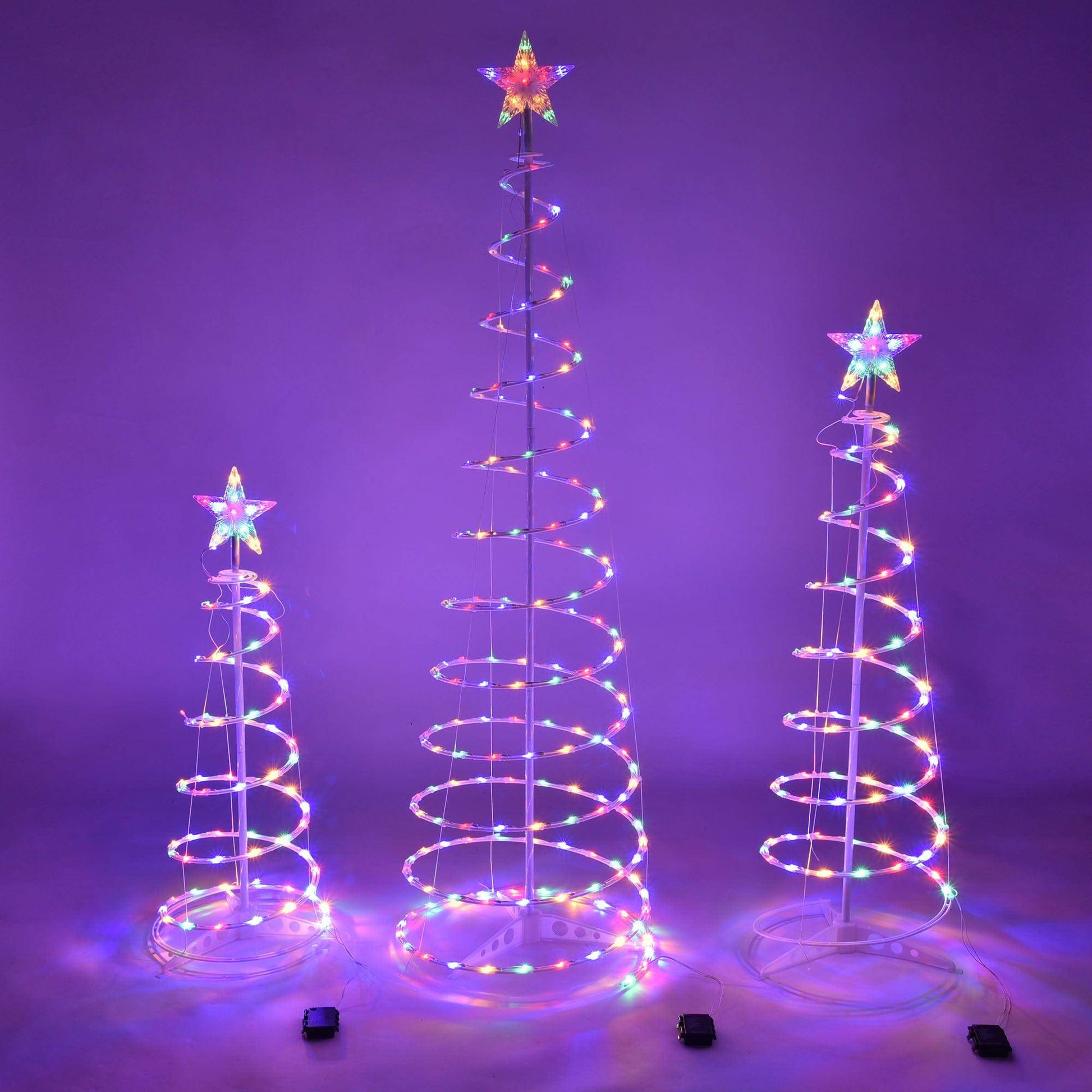 New Style LED Spiral Christmas Tree Light Christmas Spiral Tree Indoor And Outdoor Decoration Lights - All Inclusive Family Treasures