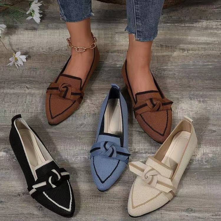 Elegant Bow-Tied Flats – The Perfect Blend of Comfort and Class - All Inclusive Family Treasures