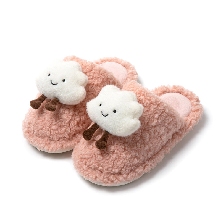 Cloudy Comfort Cartoon Plush Slippers