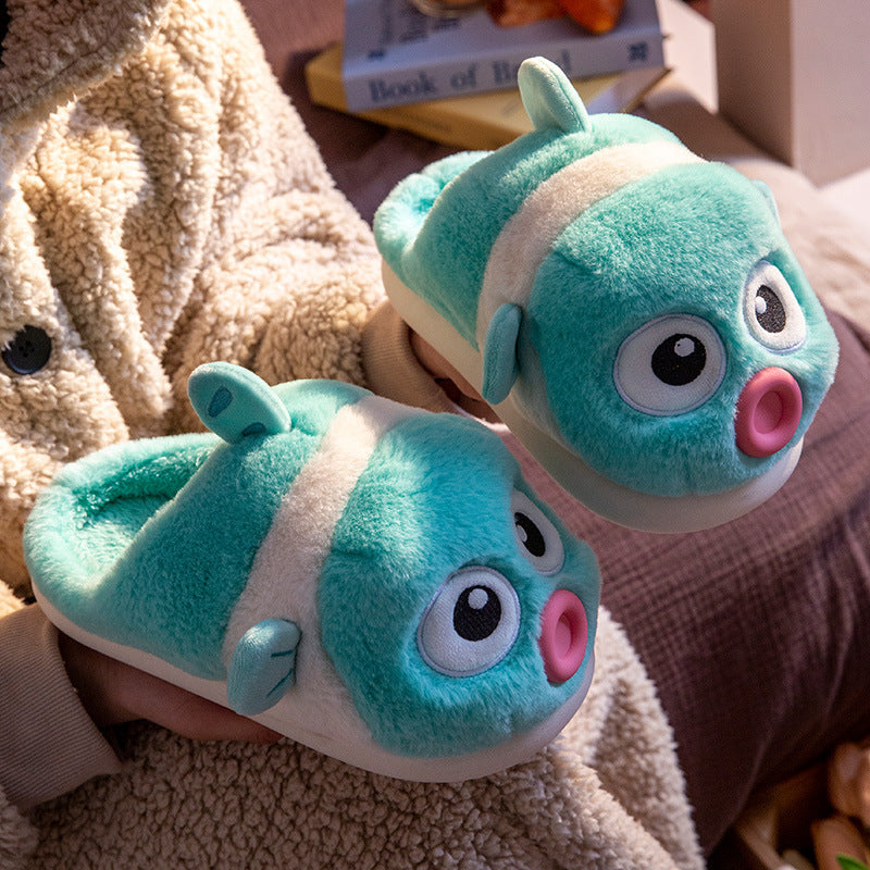 Make a Splash with These Cute Clownfish Slippers! - All Inclusive Family Treasures