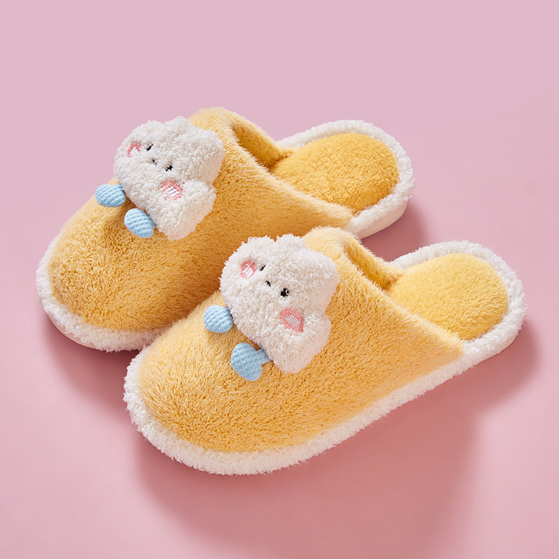 Step into Cozy Skies with Cloud Cotton Slippers! - All Inclusive Family Treasures