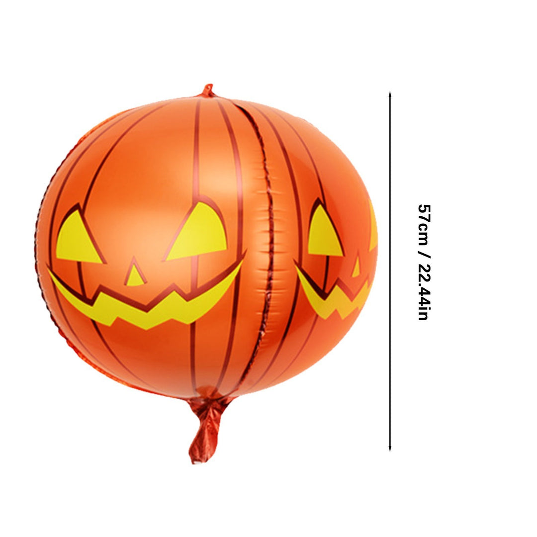 Giant Halloween Inflatable Eyeball & Pumpkin Balloons – Spooky Party Props