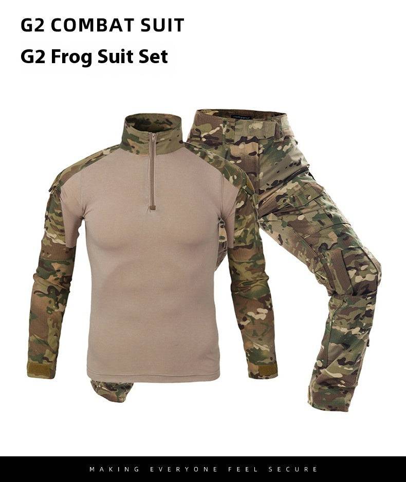 G2 Men’s Camouflage Outdoor Training Suit – Tactical and Durable - All Inclusive Family Treasures