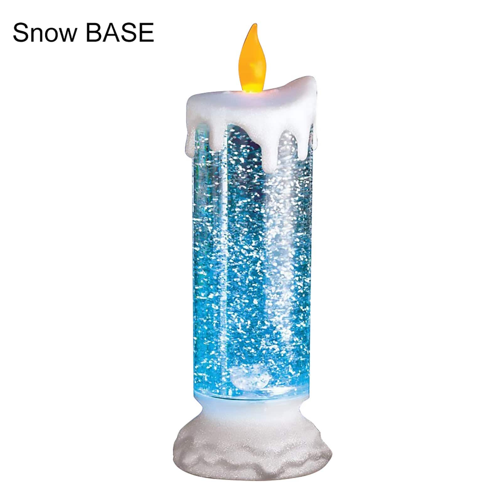 Enchanting Color-Changing LED Glitter Candle – Rechargeable & Waterproof Home Decor - All Inclusive Family Treasures