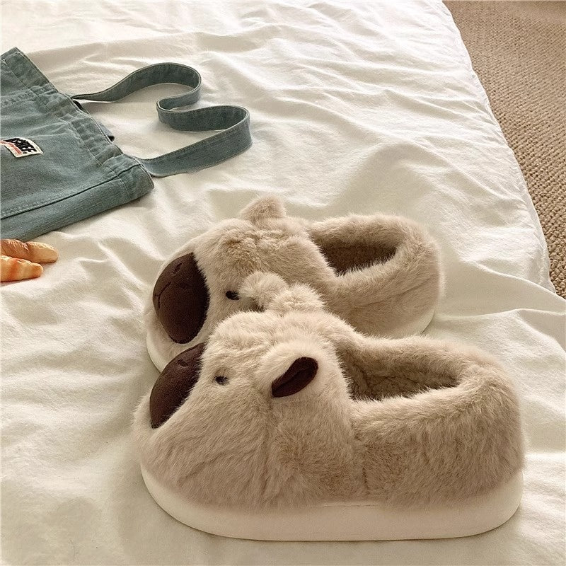 Cozy Bear Plush Slippers – Warmth Meets Cuteness! - All Inclusive Family Treasures