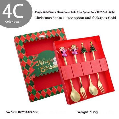 Christmas Spoon Kit - Whimsical Holiday Dining Essentials - All Inclusive Family Treasures