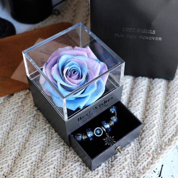 Eternal Rose Jewelry Box – A Timeless Gift of Love and Elegance - All Inclusive Family Treasures