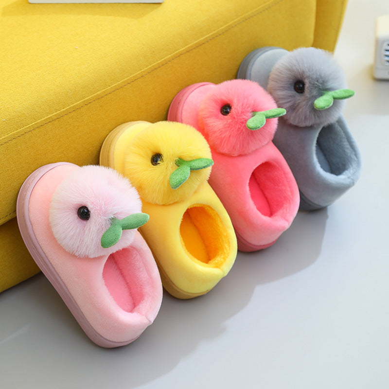 Adorable & Cozy: 3D Plush Baby Slippers! - All Inclusive Family Treasures