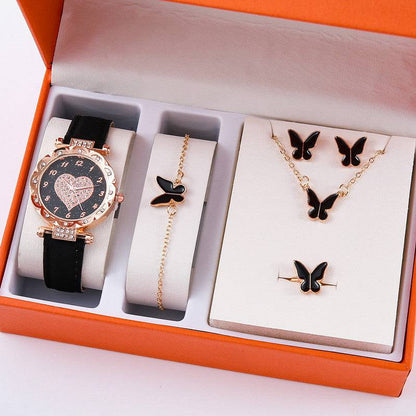 High-End Minimalist Quartz Watch Set – Effortless Elegance for Every Occasion - All Inclusive Family Treasures