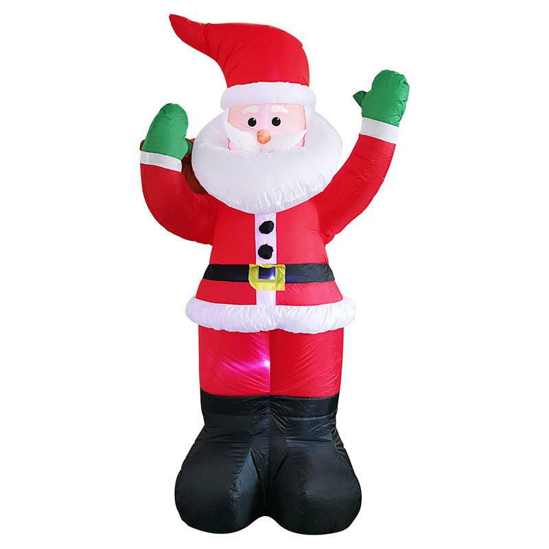 Festive LED Inflatable Christmas Decorations – Santa, Snowman, and Tree for a Magical Outdoor Display - All Inclusive Family Treasures