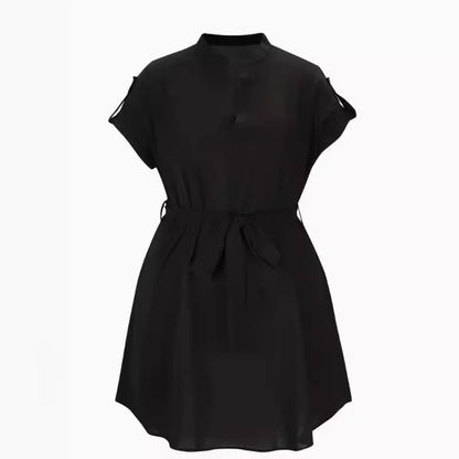 Chic & Effortless: The Bowknot Belted Dress - All Inclusive Family Treasures