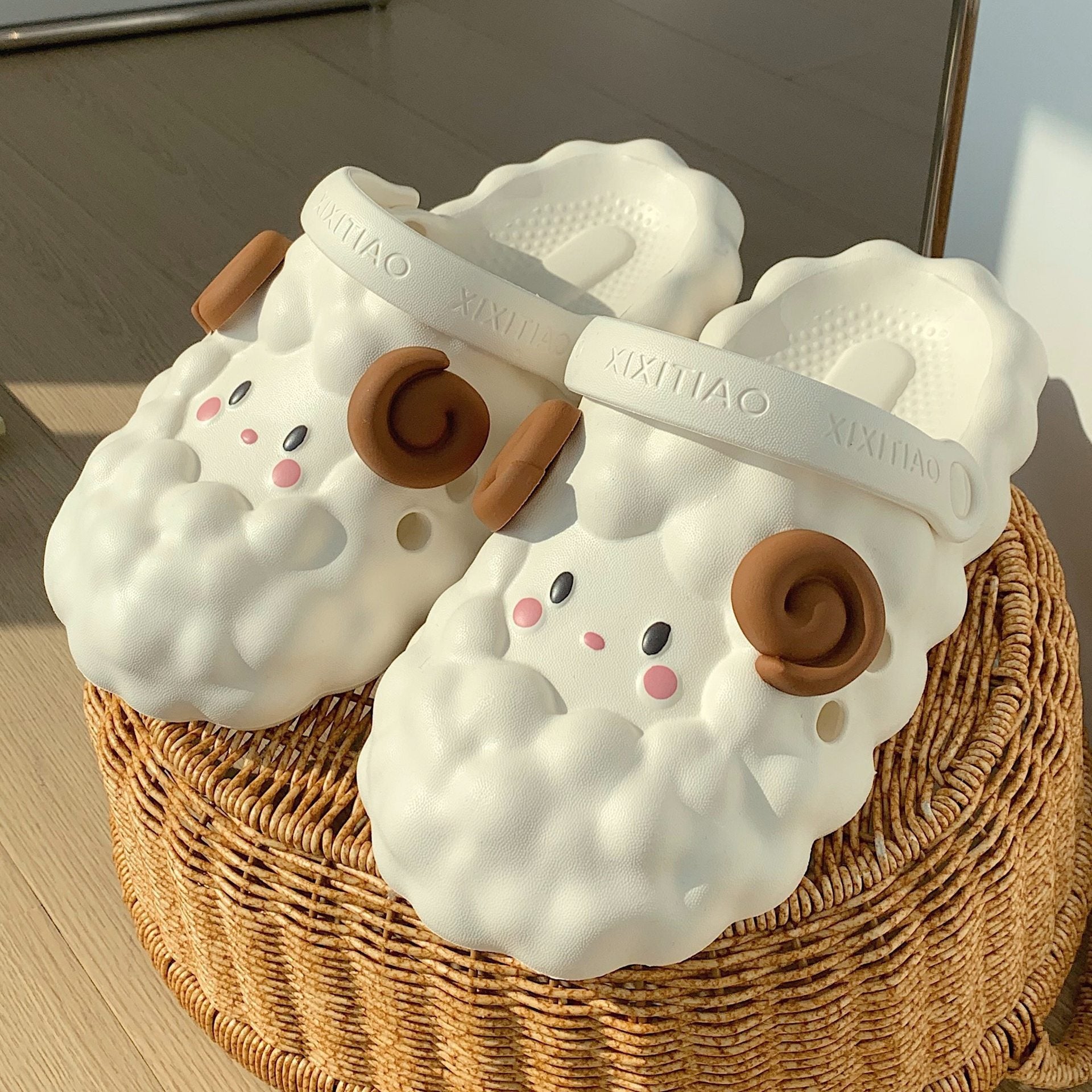 Fluffy Sheep Cloud Sandals – Cozy, Cute & Oh-So-Comfy! - All Inclusive Family Treasures