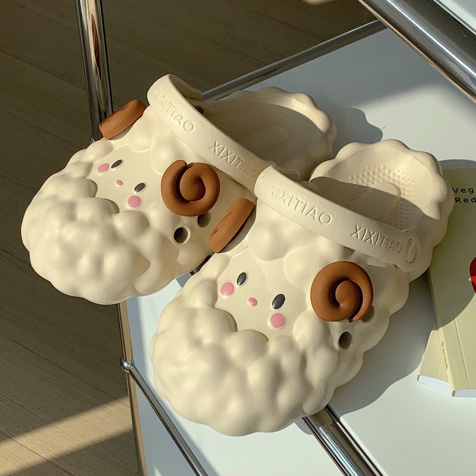 Fluffy Sheep Cloud Sandals – Cozy, Cute & Oh-So-Comfy! - All Inclusive Family Treasures