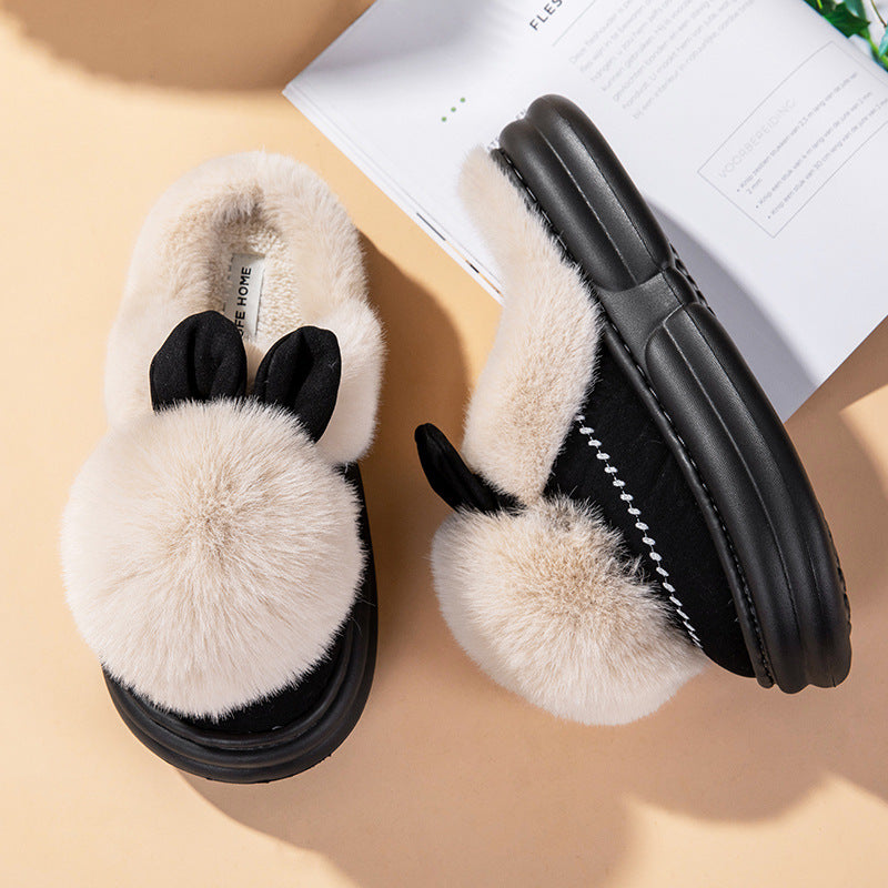 Fluffy Bunny Winter Slippers – Stay Cozy, Stay Cute! - All Inclusive Family Treasures