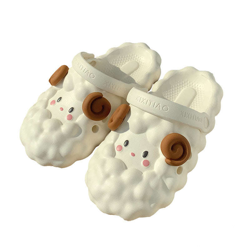 Fluffy Sheep Cloud Sandals – Cozy, Cute & Oh-So-Comfy! - All Inclusive Family Treasures