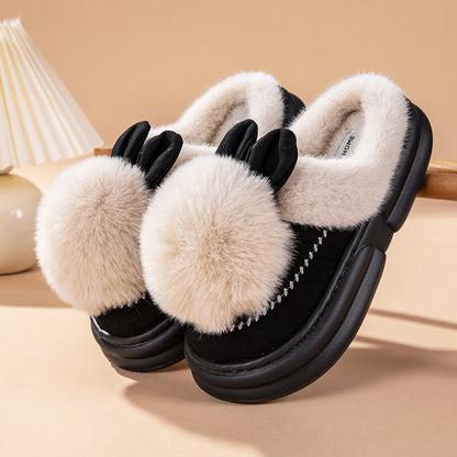 Fluffy Bunny Winter Slippers – Stay Cozy, Stay Cute! - All Inclusive Family Treasures