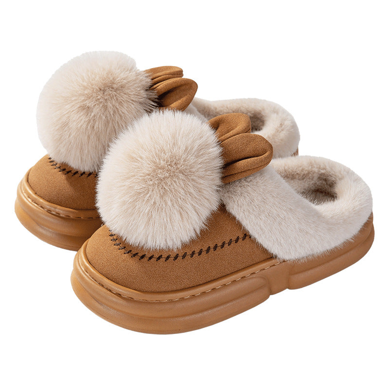 Fluffy Bunny Winter Slippers – Stay Cozy, Stay Cute! - All Inclusive Family Treasures