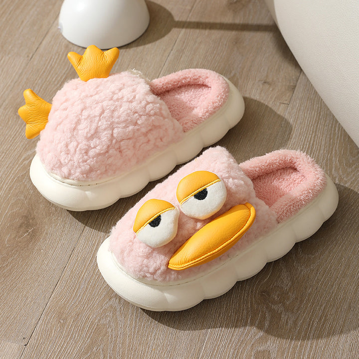 Cozy Duck Cartoon Slippers – Warm & Fun for Every Step