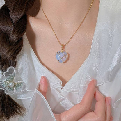 Princess Glow Moonstone Necklace - All Inclusive Family Treasures