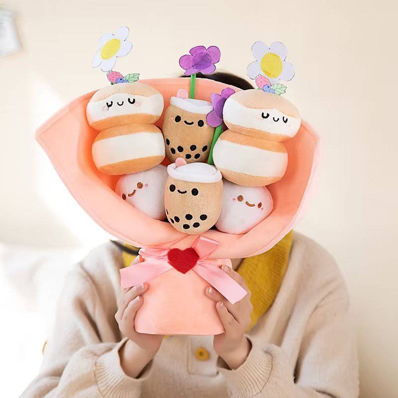 Plush Bouquet Pillow - Cute & Unique Gift for Any Occasion - All Inclusive Family Treasures