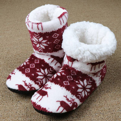 Cozy Elk Plush Slippers – Snuggle Up in Comfort! - All Inclusive Family Treasures