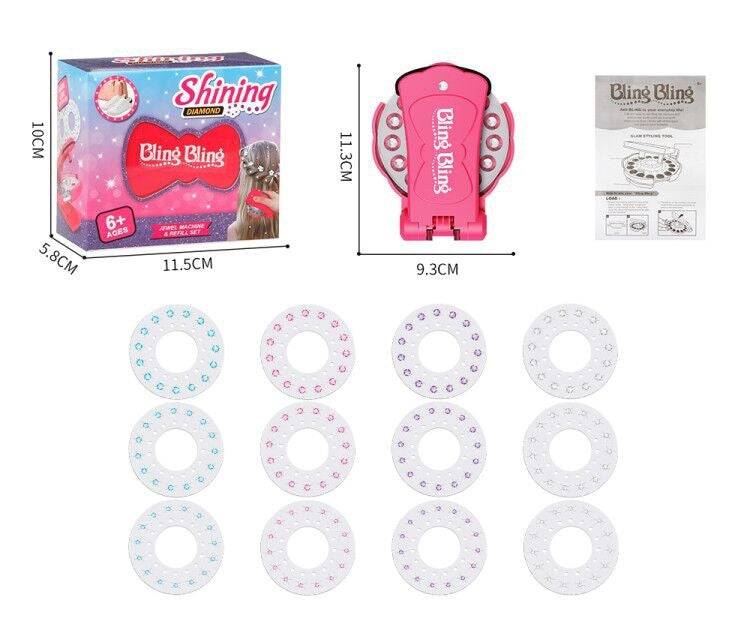 Magic Drilling BlingBling Girls' Rhinestone Sticker Device - All Inclusive Family Treasures