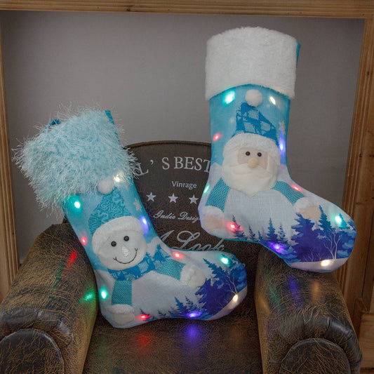 Glowing Christmas Stockings with Lights – Festive, Fun, and Perfect for Holiday Cheer! - All Inclusive Family Treasures