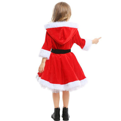 Adorable Red Santa Tutu Dress – Christmas Girl’s Festive Costume - All Inclusive Family Treasures