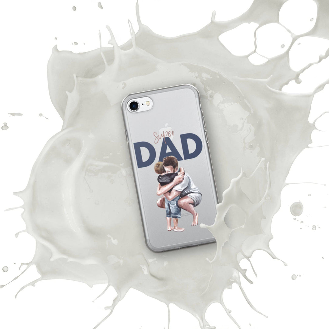 Super Dad - Clear Case for iPhone® - All Inclusive Family Treasures