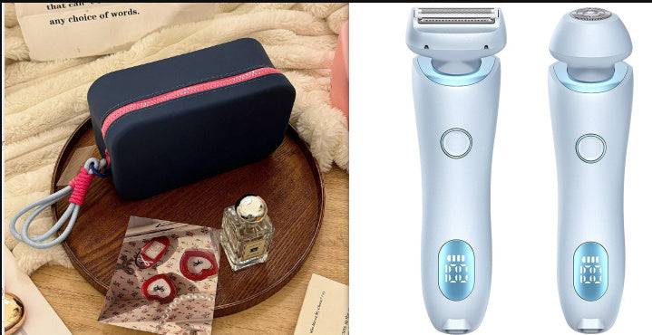 2-in-1 Rechargeable Hair Removal Epilator: Your All-in-One Solution for Silky Smooth Skin - All Inclusive Family Treasures