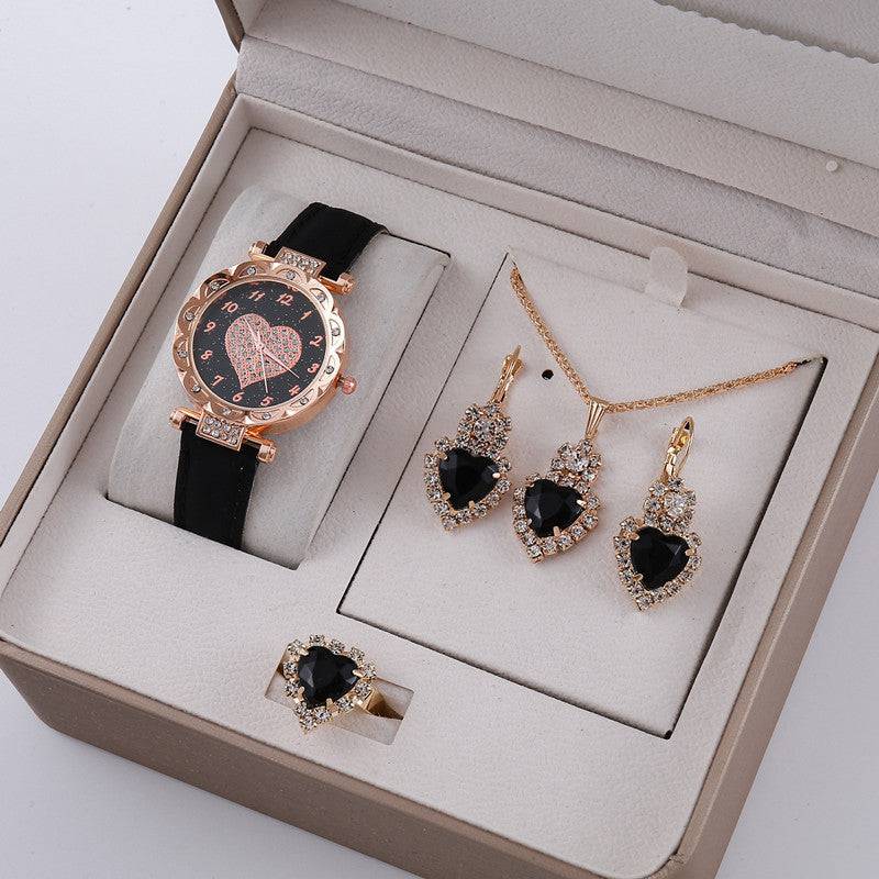 High-End Minimalist Quartz Watch Set – Effortless Elegance for Every Occasion - All Inclusive Family Treasures