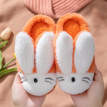 Snuggly Bunny Cotton Slippers – Cozy Comfort for Little Feet - All Inclusive Family Treasures