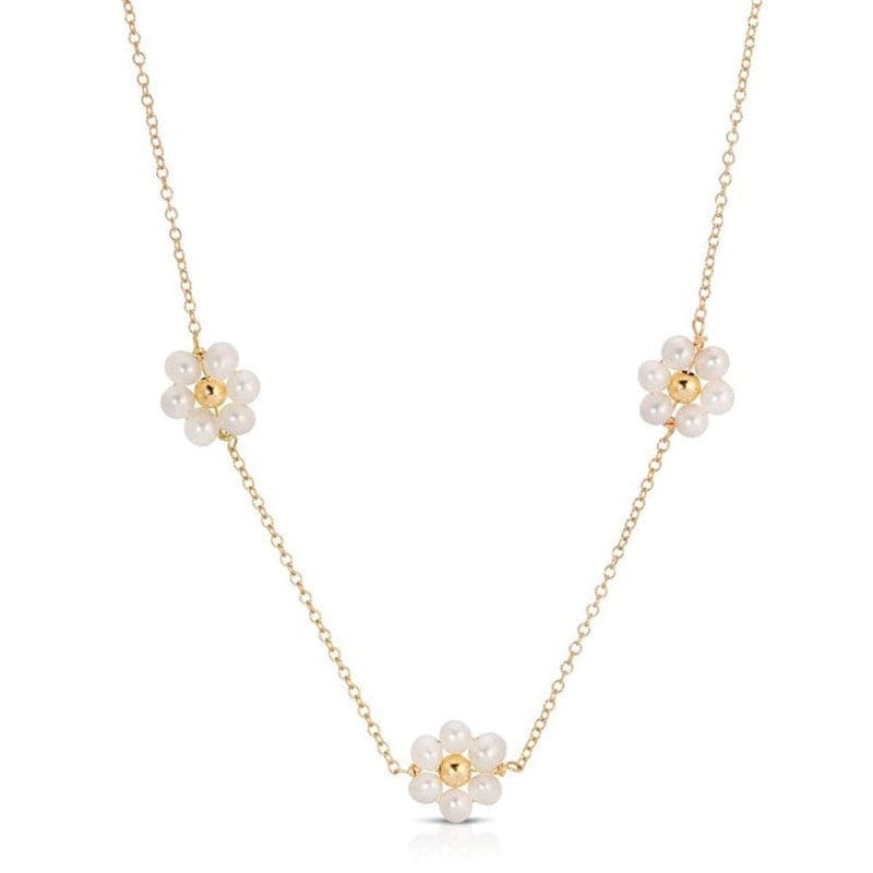 Blossom Elegance Freshwater Pearl Necklace - All Inclusive Family Treasures