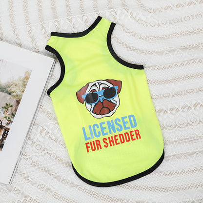 Creative Printed Pet Vest – Cute, Comfy & Full of Personality - All Inclusive Family Treasures